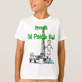 Camiseta Niño del remiendo del aceite