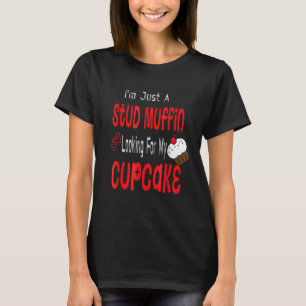 Camiseta Niño Día de San Valentín Solo Un Muffin Stud Cupc