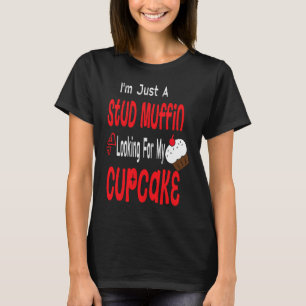 Camiseta Niño Día de San Valentín Solo Un Muffin Stud Cupc