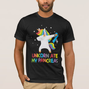 Camiseta Niño diabético de páncreas unicornio