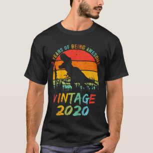Camiseta Niño Dinosaurio de 3 años niño de 3 años asombroso