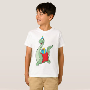 Camiseta Niño, dinosaurio de cumpleaños