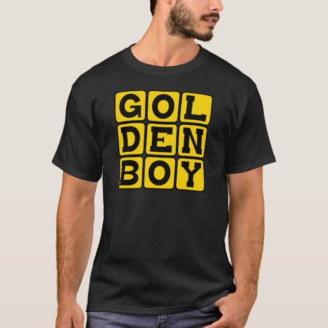 Camiseta Niño Dorado (Anverso)