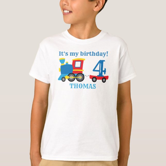 Camiseta Niño: El niño del cumpleaños (Anverso)