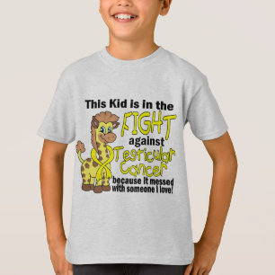 Camiseta Niño en la lucha contra cáncer testicular