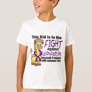 Camiseta Niño en la lucha contra Leiomyosarcoma