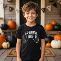 Niño Espeluznante Esqueleto Vintage Halloween