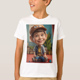 Camiseta Niño feliz