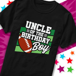 Camiseta Niño Fiesta de fútbol tío del niño de cumpleaños