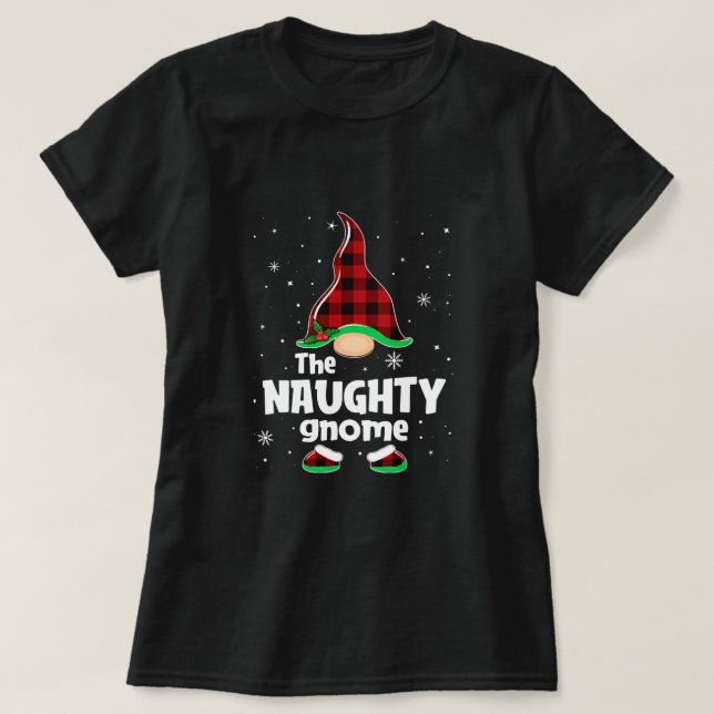 Camiseta Niño Gnome Búfalo Tapado Coincidiendo con el Crist (Diseño del anverso)