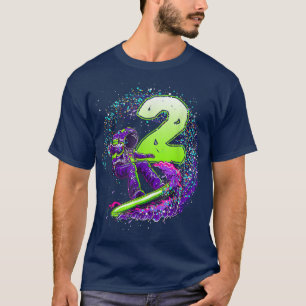 Camiseta Niño gracioso Superficie espacial al astronauta de