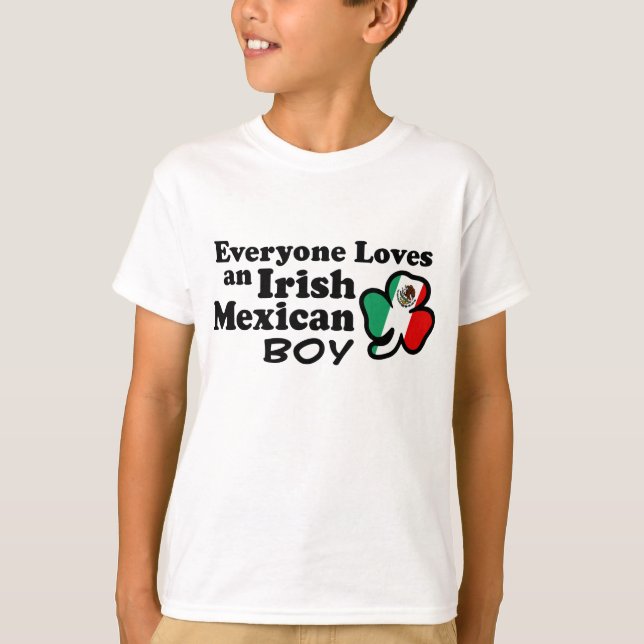 Camiseta Niño Irlandés Mexicano (Anverso)