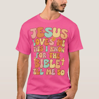 Camiseta Niño Jesús Me Ama Esto Conozco Niño Joven Jesús