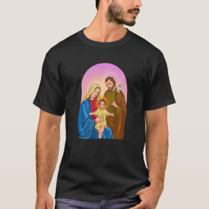 Camiseta Niño Jesús Virgen María Y San José