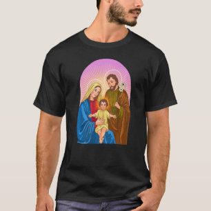 Camiseta Niño Jesús Virgen María Y San José