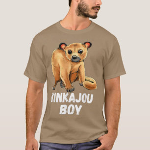 Camiseta Niño Kinkajou Caminador Nocturno Mammal Hombre