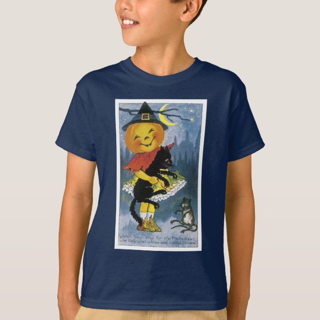 Camiseta Niño Linterna Vintage (Anverso)