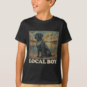Camiseta Niño local Laboratorio negro cazando la escena del