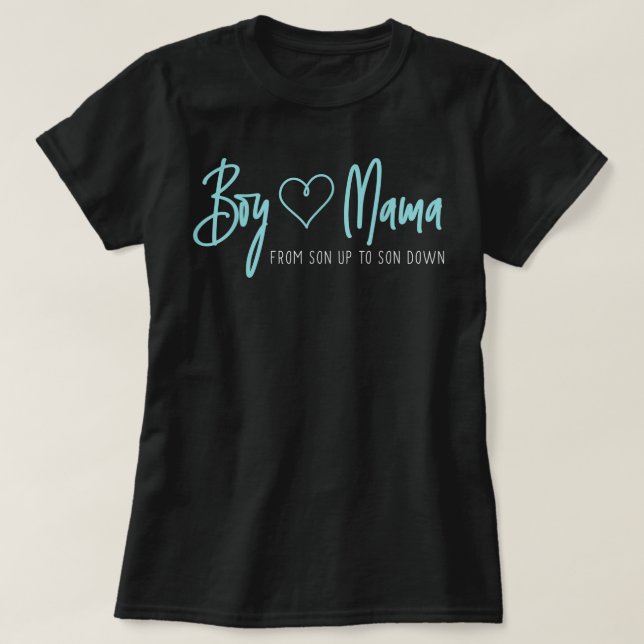 Camiseta Niño Mamá desde el hijo hasta el hijo abajo - Madr (Diseño del anverso)
