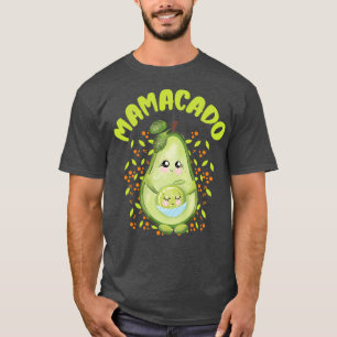 Camiseta Niño Mamacado Cute Aguacate Pregado Aguacate Gi