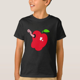 Camiseta Niño Manzana con Gusano