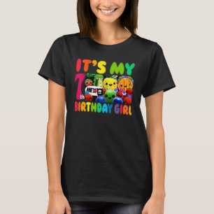 Camiseta Niño: Mi Chica de cumpleaños número 7, Nacimiento