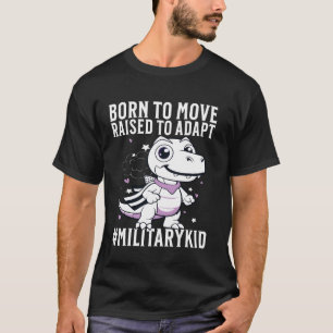 Camiseta Niño Militar Niños de Morado Mes de Regalos del Ni
