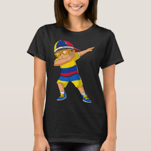 Camiseta Niño mitad colombiano mitad ucraniano Colombia Ucr