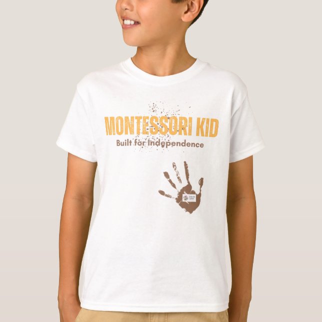 Camiseta Niño Montessori (Anverso)