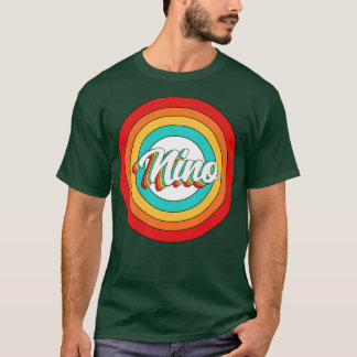 Camiseta Nino Name Shirt Vintage Nino Circle