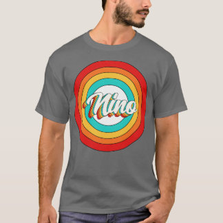 Camiseta Nino Name Shirt Vintage Nino Circle
