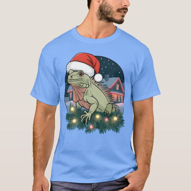 Camiseta Niño Navidad de Iguana (Anverso)
