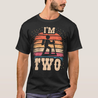 Camiseta Niño Niña Cumpleaños 2 Años Senderismo 2do Senderi