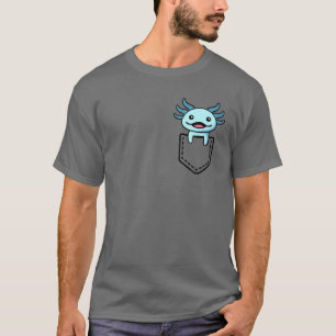 Camiseta Niño Niño Chica De Axolotl, Funny Salamander En Po
