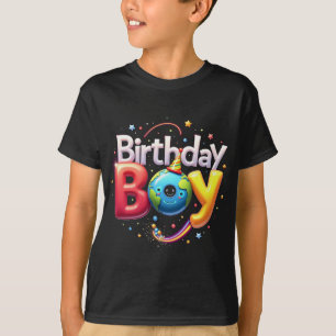 Camiseta Niño niño de cumpleaños Tee - Fiesta del 1º al 6º