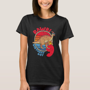 Camiseta ¡Niño Noveno cumpleaños, Rawr! Parasaurolophus I F