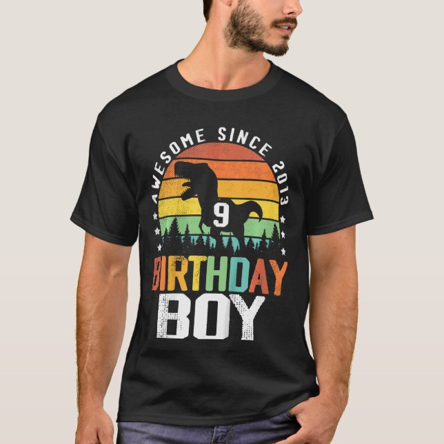 Camiseta Niño: Noveno niño de cumpleaños increíble desde 20 (Anverso)