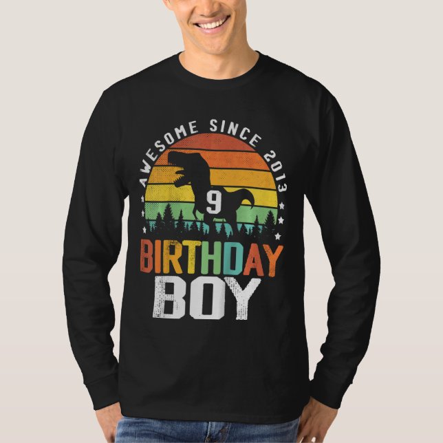 Camiseta Niño: Noveno niño de cumpleaños increíble desde 20 (Anverso)