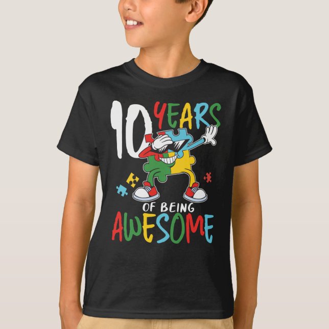 Camiseta Niño o Chica de 10 años de edad (Anverso)
