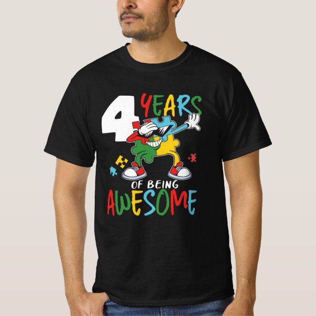 Camiseta Niño o Chica de 4 años de edad (Anverso)