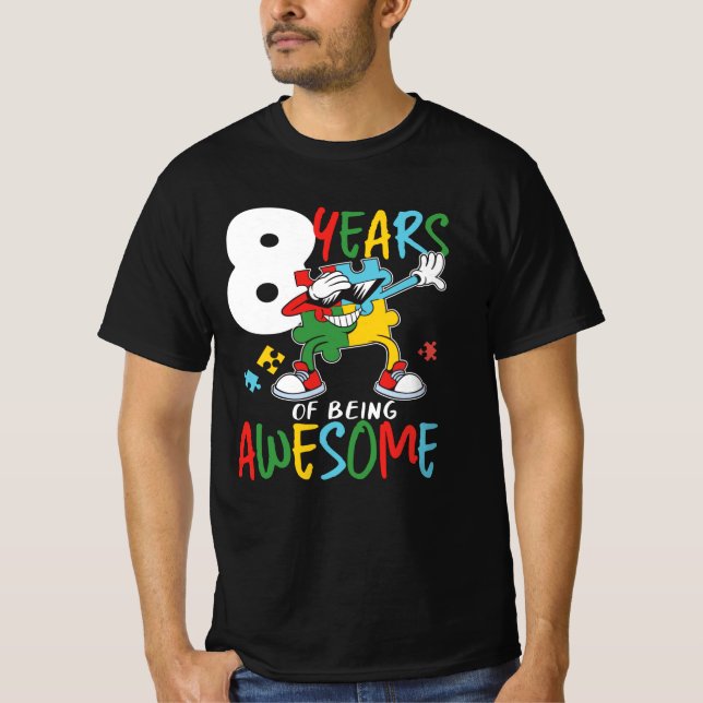 Camiseta Niño o Chica de 8 años de edad (Anverso)