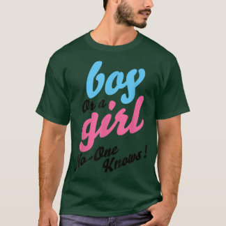 Camiseta niño o chica, nadie sabe que el sexo revela fiesta