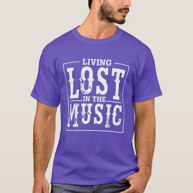 Camiseta Niño productor de música Living Lost Inhe (Anverso)