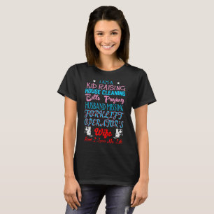 Camiseta Niño que cría a la esposa que falta del operador