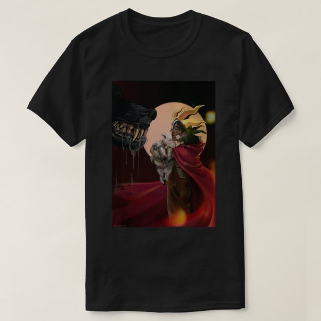CAMISETA NIÑO QUE LLOVÓ A WOLF (Diseño del anverso)