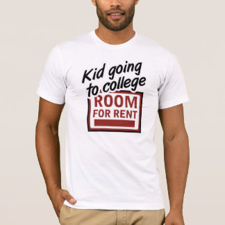 Camiseta Niño que va al sitio de la universidad para el
