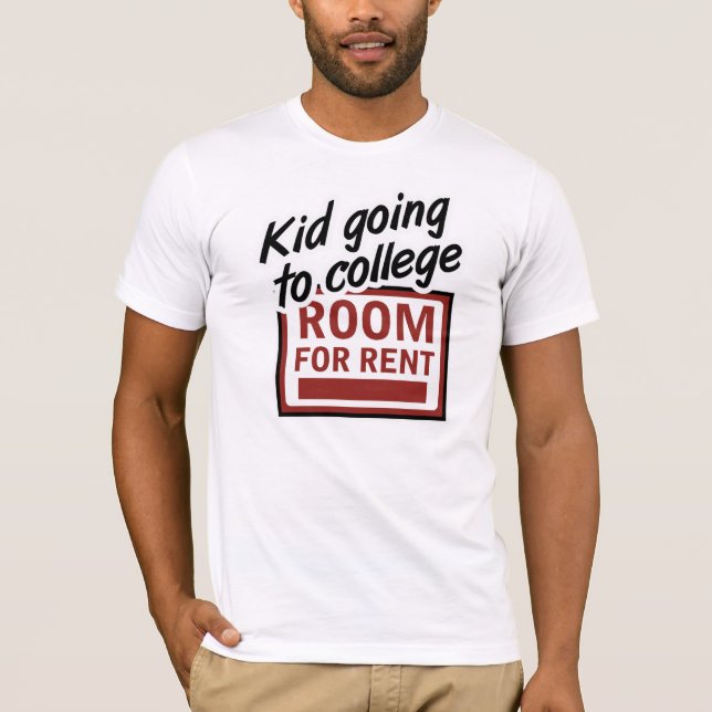 Camiseta Niño que va al sitio de la universidad para el (Anverso)