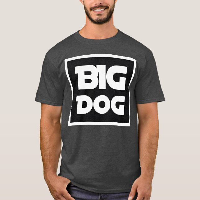 Camiseta Niño retro de Big Dog (Anverso)