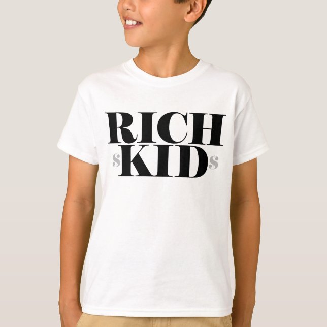 Camiseta Niño rico (Anverso)