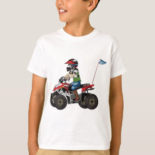 Camiseta Niño rojo y negro de ATV